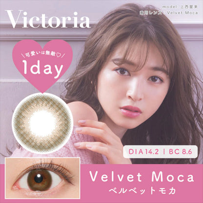CANDYMAGIC VICTORIA 1DAY VELVET MOCA(1BOX 10SHEETS) MAIN IMAGE