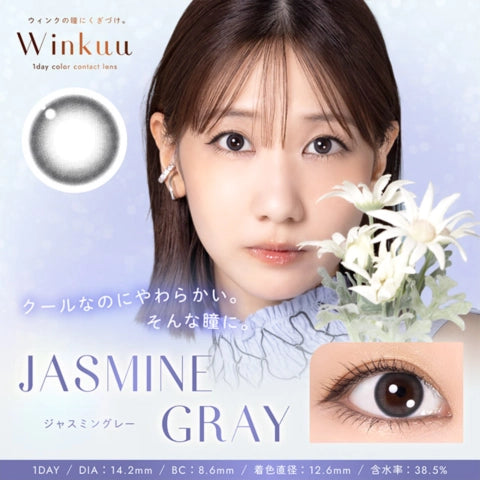 WINKUU 1DAY JASMINE GRAY(1BOX 10SHEETS) MAIN IMAGE