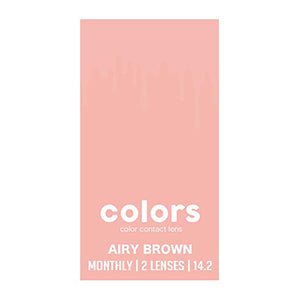 COLORS 1MONTH AIRY BROWN 2SHEETS 1