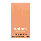 COLORS 1MONTH HALF SNOW GRAY 2SHEETS 1