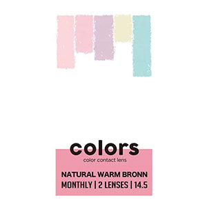 COLORS 1MONTH NATURAL WARM BROWN 2SHEETS 1