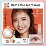 Decorative Eyes UV moisture 1day NO.4 ROMANTIC MEMORIES 10SHEETS 0