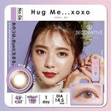 Decorative Eyes UV moisture 1day NO.6 HUGME XOXO 10SHEETS 0