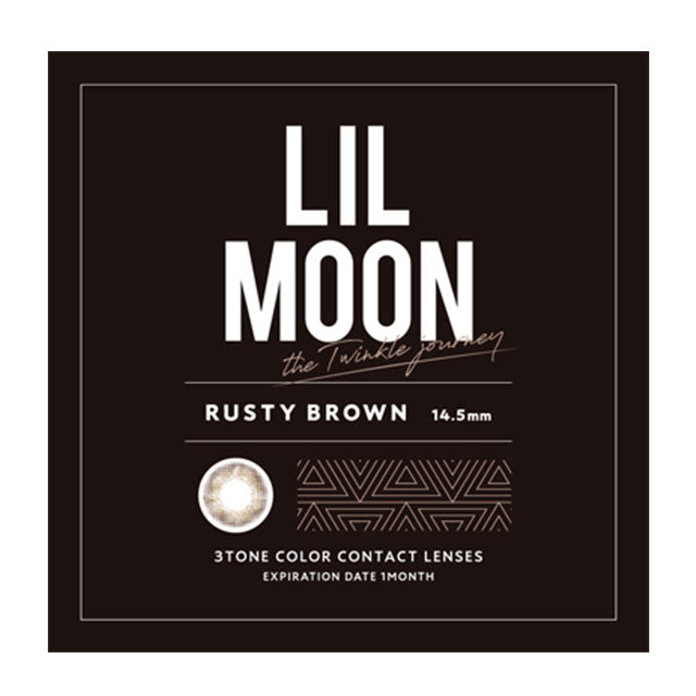LILMOON MONTHLY RUSTY BROWN 1SHEET 1BOX 1