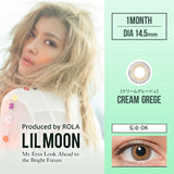 LILMOON MONTHLY CREAMGREGE 1SHEET 1BOX 0