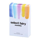 select fairy 1month NATURAL BROWN 1BOX 1SHEET 1
