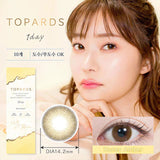 TOPARDS 1DAY HONEY AMBER 10SHEETS 1BOX 0